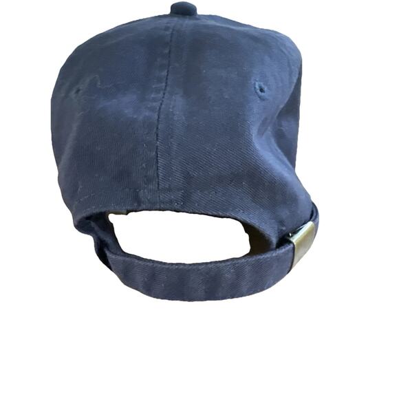 Disneyland RESORTS Mickey Mouse Embroidered Strap Blue Hat OS Blue Adjustable - Picture 3 of 6